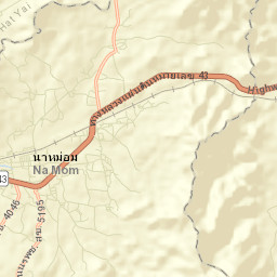 Amphoe Na Mom Street Map