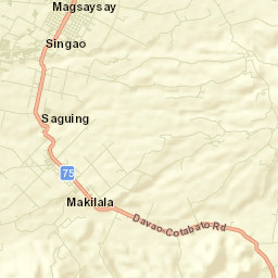 Makilala Street Map