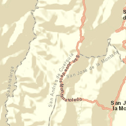 San Andrés de Cuerquía Street Map