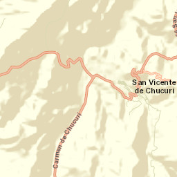San Vicente de Chucurí Street Map