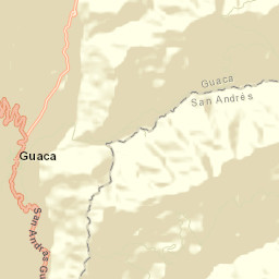 Guaca Street Map