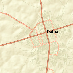Daloa Street Map