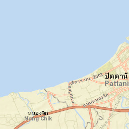 Nong Chik Street Map