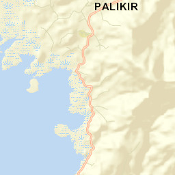 Palikir - National Government Center Street Map