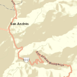 San Andrés Street Map