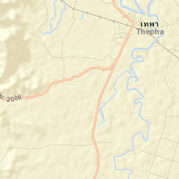 Amphoe Thepha Street Map
