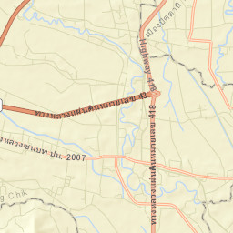 Amphoe Nong Chik Street Map