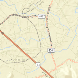 Amphoe Panare Street Map