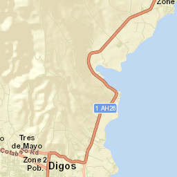 Santa Cruz Street Map