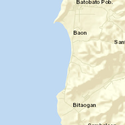 Batobato Street Map