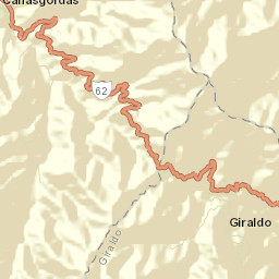 Giraldo Street Map