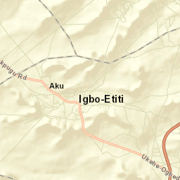 Aku Street Map