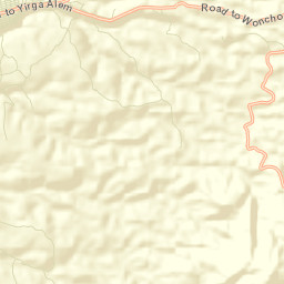 Sidama Zone Street Map