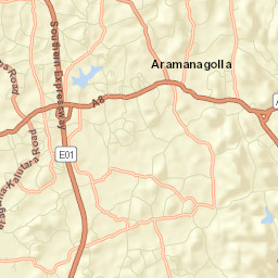 Horana South Street Map