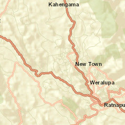 Ratnapura Street Map