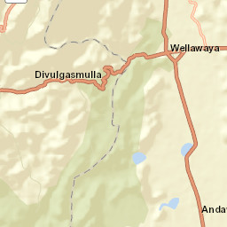 Wellawaya Street Map