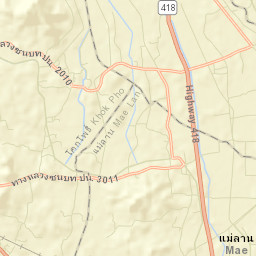 Amphoe Mae Lan Street Map