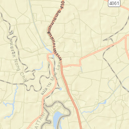 Amphoe Yarang Street Map