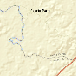 Puerto Parra Street Map