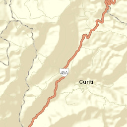 Curití Street Map