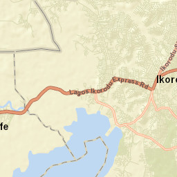 Ebute Ikorodu Street Map