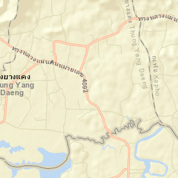 Amphoe Thung Yang Daeng Street Map