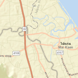 Amphoe Mai Kaen Street Map
