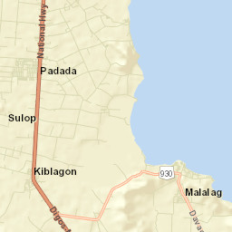 Malalag Street Map