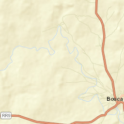 Bouca Street Map