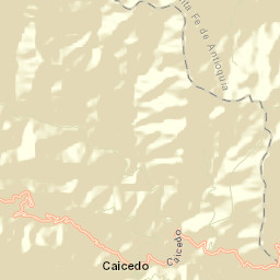 Caicedo Street Map