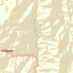 San Joaquín Street Map