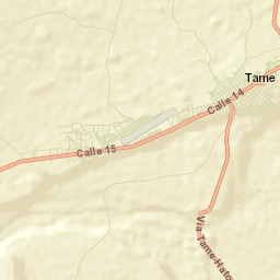 Tame Street Map