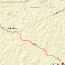 Bensonville Street Map
