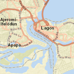 Lagos Street Map