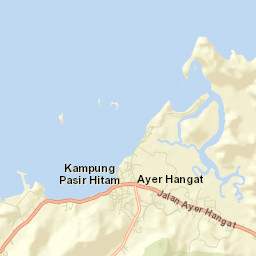 Ayer Hangat Street Map