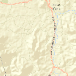 Amphoe Yaha Street Map