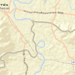 Amphoe Raman Street Map