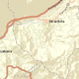 Girardota Street Map