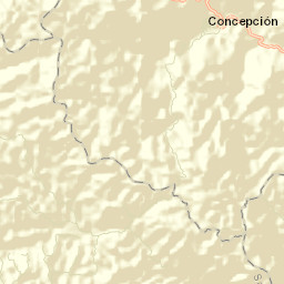 Concepción Street Map