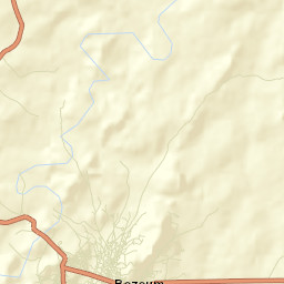 Bozoum Street Map