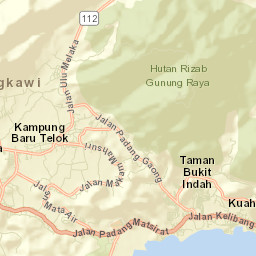 Kuah Street Map