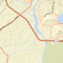 Amphoe Mueang Narathiwat Street Map