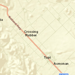 Tupi Street Map