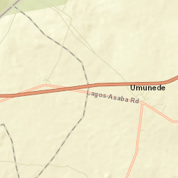 Umunede Street Map