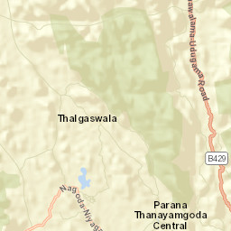 Galle District Street Map