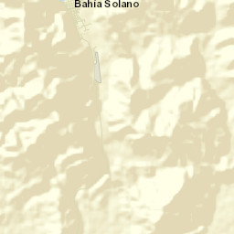 Bahía Solano Street Map