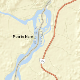 Puerto Nare Street Map