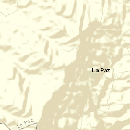 La Paz Street Map