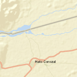 Hato Corozal Street Map