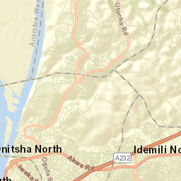 Onitsha Street Map